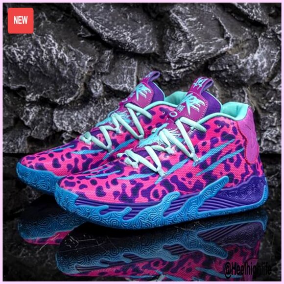 Men\'s Lace Up High Top Basketball Sneakers Retro Athletic Training Shoes Non main image 7